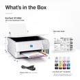 thumbnail image 7 of Epson EcoTank ET-2903 Wireless All-in-One Color Supertank Printer with up to 3 Years of Ink, Refillable Tanks, Perfect for Home, 11 PPM, 1.44" Color Screen, Built-in Scanner – White, 7 of 7