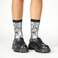 thumbnail image 4 of Naloa Intricate Cat Mandala Kids Socks Unisex Kids and Toddlers' Crew Socks, ,1 Pairs, 4 of 5