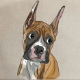 thumbnail image 2 of CafePress - Perky Boxer Dog Portrait - Adjustable 100% Brushed Unisex Casual Cotton Baseball Cap, Beige, 1, 2 of 2