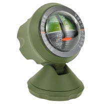 unbranded  Vehicle Incline Meter Altimeter for Car Dashboard Slope Gauge Cars Travel Olive Green