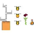thumbnail image 3 of Minecraft Figurines articulées et acc. Échelle 8,26 cm Collection Abeilles, 3 of 6
