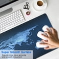 thumbnail image 4 of Rule the Gaming World with Large World Map Mouse Pad: Stitched Edges, Anti-Slip Base, Waterproof - Designed for Gamers, Office & Home (Black, 31.5 x 11.8 ), 4 of 7