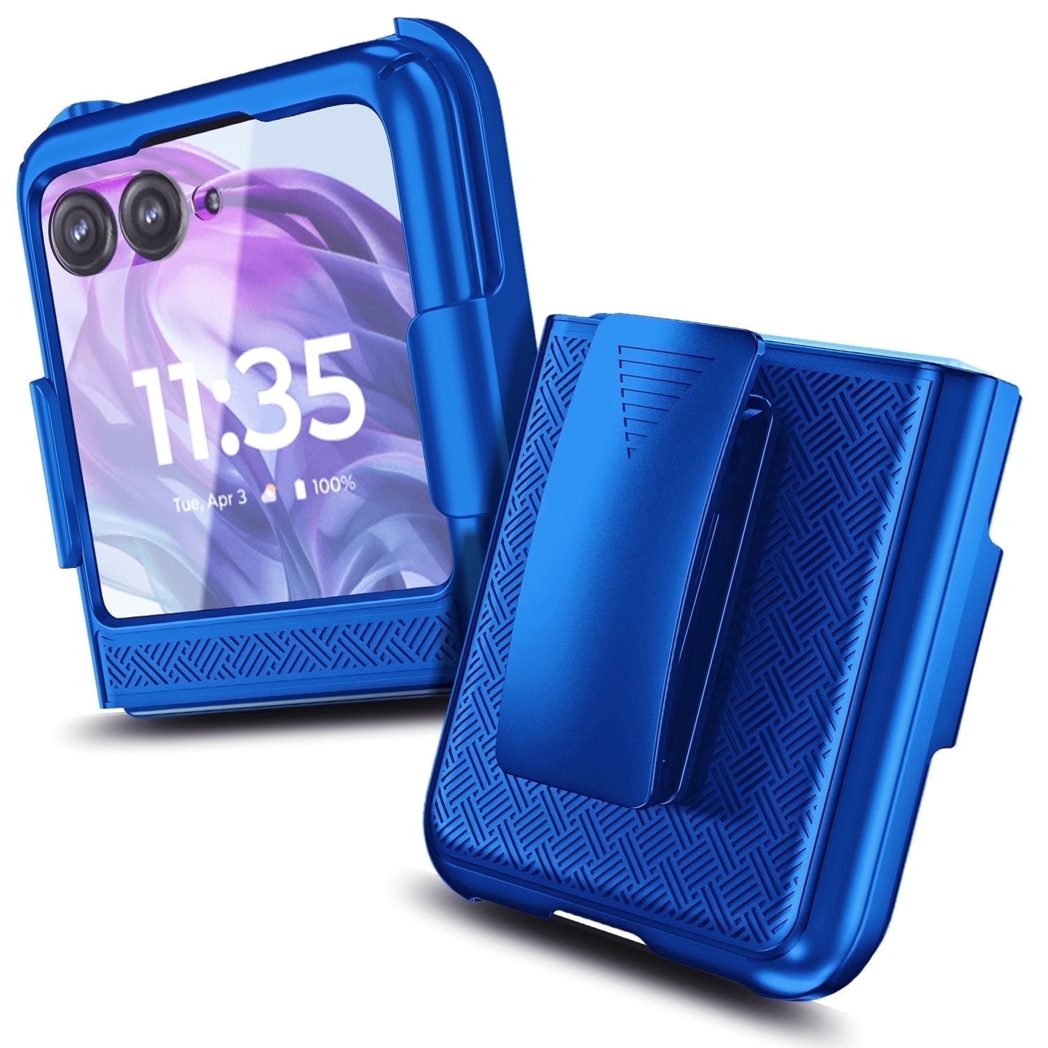 NGB SUPREMACY For motorola razr 2024/2025/2026 Phone Case Belt Clip Holster Built-In Kickstand Heavy Duty Shockproof Protective Rugged Moto razr 2024/2025/2026 Case Cover
