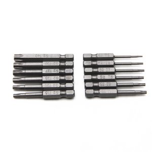 Drill Bits,Drill Bit Set 50mm Compatible With Compatible With Power Set Steel 50mm 12-piece 1/4 Inch Power Drills Drivers Inch Heads Drill Steel 50mm Compatible 1/4 Inch Heads With Power Drills Anrio