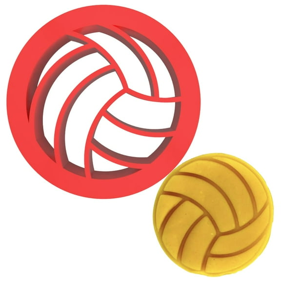 Volleyball Cookie Cutter for Baking & Fondant Clay Gifts Kitchen (2inches)
