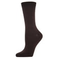 thumbnail image 6 of MeMoi Women's Flat-Knit Bamboo Blend Crew Socks - Mens - Male, 6 of 11