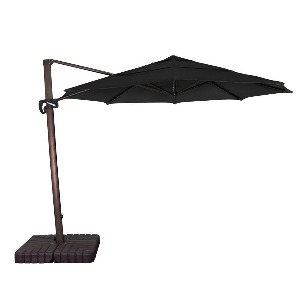 California Umbrella 11 ft. Sunbrella Rotating Offset Umbrella Walmart