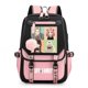 thumbnail image 1 of Ania SPY X FAMILY Anime Backpack for Women Anya Forger Student School Shoulder Bag Youth Outdoor Travel Backpack, 1 of 4