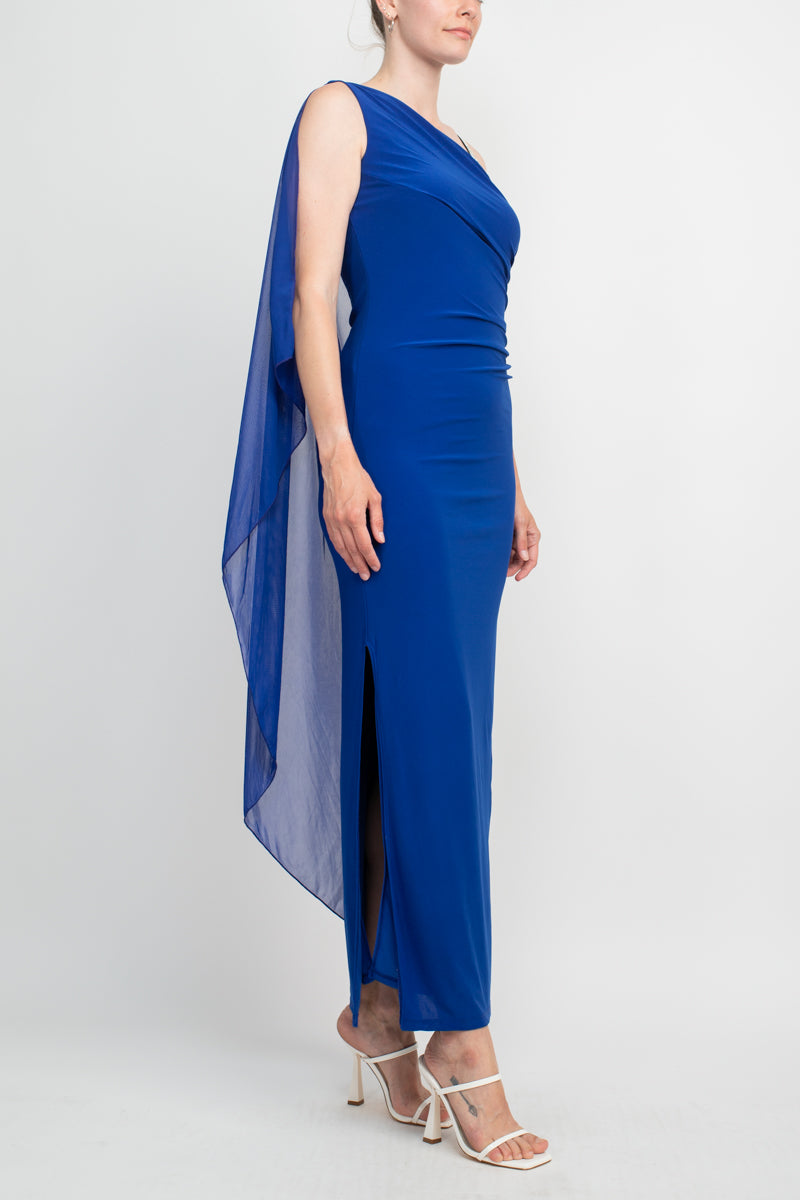 Cobalt Chiffon Dress