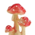 thumbnail image 4 of Figura miniatura de la seta, decoración del jardín de hadas, decoración del bricolaje del musgo del terrario, estatua del hongo escultura del césped, ornamentos de la tabla del hogar, 4 of 9