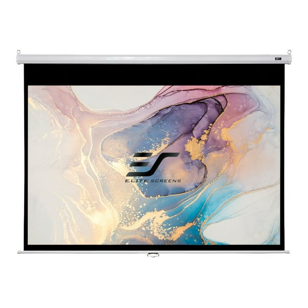 Elite Screens Manual Series M71XWS1 - Écran de Projection - Plafonnier, Mural - 71" (70,9 in) - 1:1 - MaxWhite - Blanc