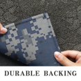 thumbnail image 6 of Blue Gray Camo Digital Pattern Door Rugs,Washable Non Slip Door Mats Indoor,Decorative Door Mats,Entry Mat Indoor for Entrance,Bedroom,Kitchen,Bathroom,17"x30", 6 of 6