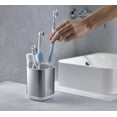 thumbnail image 2 of Joseph Joseph EasyStore Stainless Steel Toothbrush Holder, 2 of 5