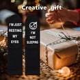 thumbnail image 5 of Funny Novelty Socks for Men Women Teenage Birthday Valentine Christmas Gifts-I'M Not Sleeping，Socks for Men Boy Teen Adult, 5 of 6
