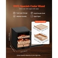 thumbnail image 4 of VEVOR Electric Humidor, 50L, 300 Counts Electric Cigar Humidor Cabinet with Compressor Cooling, Constant Humidity & Temperature Control, Spanish Cedar Wood Shelves & Drawers, 2 Layers, for Household, 4 of 9