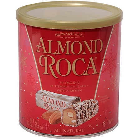 10 oz Almond ROCA Holiday Canister - Walmart.com