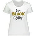 thumbnail image 3 of Inktastic I Am Black History Women's Plus Size T-Shirt, 3 of 5