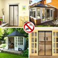 thumbnail image 2 of "Magnetic Screen Door Full Frame Magnetic Door Screen with Heavy Duty Mesh Curtain Pet Friendly Bugs Out Screen Door Insect Out Screen Door Mosquito Magnetic Door Screen Door Net (FITS 36” Door)", 2 of 5