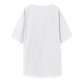thumbnail image 5 of adviicd T-Shirts Vintage pour Hommes T-Shirt Décontracté Col Rond Manches Courtes Graphique Drôle Blanc,m, 5 of 5