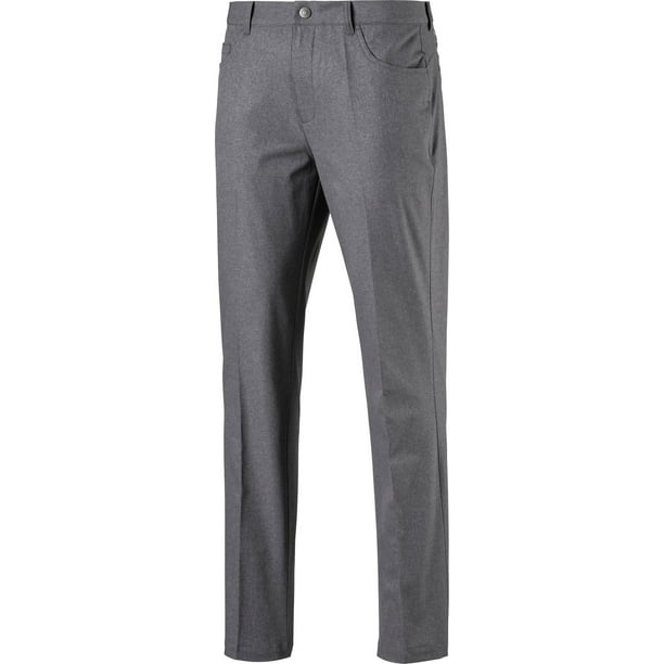puma golf heather 6 pocket trousers