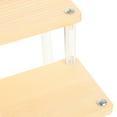 thumbnail image 5 of 3 Pieces Ladder Storage Rack Display Shelf 2 Tiers Cake Stand Pantry Organizer Bracket Acrylic Wood, 5 of 6