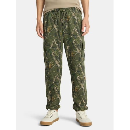 No Boundaries Soft Fleece Vintage Straight Sweatpants, Men’s and Big Men’s