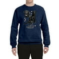 thumbnail image 2 of If It's Not a Black Lab It's Just a Dog Gift | Mens Dog Lover Crewneck Graphic Sweatshirt, Vintage Heather Navy, Small, 2 of 3