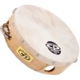 thumbnail image 1 of Cosmic Percussion CP376 6" Tambourine - Wood Headed with Single Row Jingles, 1 of 4