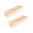 thumbnail image 4 of SKISUNO 10Pack Khaki Rectangular Wood Panels for Model Building 15x4x0.6in, 4 of 7
