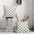 thumbnail image 2 of 4th of July Patriotic Pillow Covers 20x20 Inch Set of 2 American Stars Black Decorative Pillow Cases Memorial Independence Day Linen Cushion Case Farmhouse Home Decor For Sofa Couch Porch Outdoor, 2 of 6