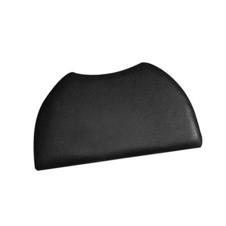 Wswqop Bedside Commode Chair Backrest 16.54inchx9.06inch Accessory Portable Sponge Back Black