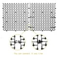 MOKINGTOP Outdoor Cat Proof Barrier Mesh With Mats & Pads 30x200CM Ideal For Flowerbeds