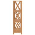 thumbnail image 3 of vidaXL 4-Tier Shelf 80x30x112 cm Solid Wood Oak, 3 of 5