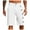 White, variant on Men's Casual Shorts Long Shorts for Men Fitness Man Workout Men Pack Athletic for Mans Running under Mens Athletic Big And Tall Casual Summer White XL