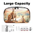 thumbnail image 3 of Kangaroo Waterproof Oxford Fabric Charger Case with Charger Pouch, Cable Organizer, and Cord & Cable Organizer- Digital Travel Bag- 5.9x9.44x3.14 in, 3 of 6