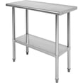 thumbnail image 1 of Mesa Isla Acero Inoxidable Mesa Trabajo Cocina 95x45x90, 1 of 5