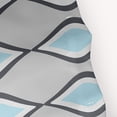 thumbnail image 2 of Simply Daisy 71" x 74" Geometric Print Shower Curtain, 2 of 3