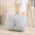 thumbnail image 4 of FeiFu Oxford Cloth Quilt Storage Totess,Thickened Waterproof Organizer Bags for Travel, Bedding, Home Moving Supplies Waterproof Moistures Quilt Storage Bag Gray, 4 of 5