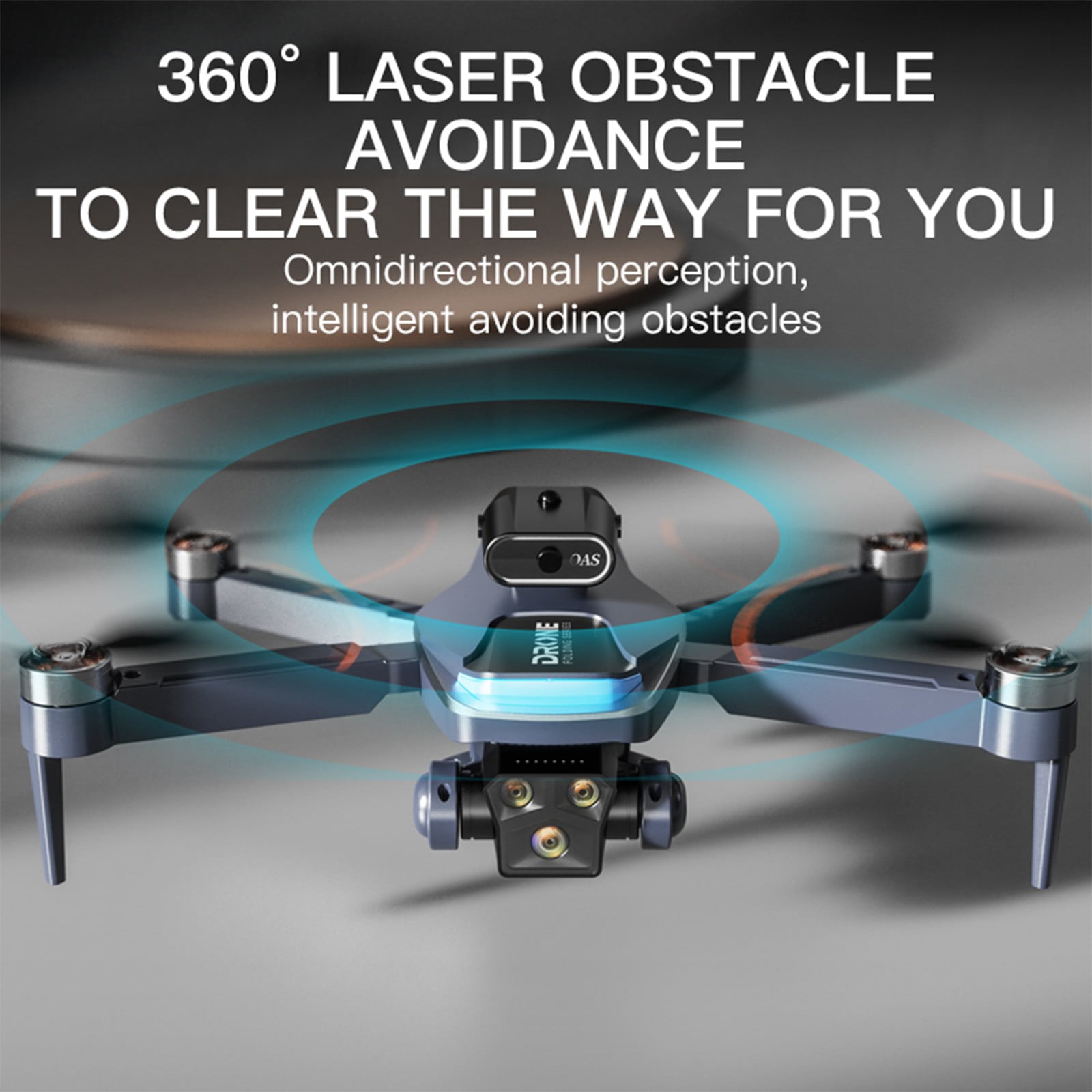 Drone with Camera for Kids and Beginners, Brushless Motors with Long Flight Time, Obstacle Avoidance & Portable Bag