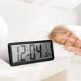 thumbnail image 4 of Shisuyan Digital Wall Clock: Wall-Mounted Led Display Clock With Date And Temperature For Living Room Office Bedroom - Home Decor, 4 of 8