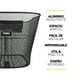 thumbnail image 3 of Canasta Canastilla Para Bicicleta R26 Incluye Soportes PIAGO 12051, 3 of 6