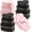 Black, Pink, variant on 12 Pcs Valentine's Day Heart Shaped Boxes Nesting Marble Gift Box with Lids for Flower Arrangements Anniversary Birthday Gifts for Men Women Wedding Party Present Birthday, 3 Sizes(Black, Pink)