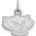 thumbnail image 1 of 14K White Gold 14Kw Logoart University Of Wisconsin Xs Pendant (15 X 14) Made In United States 4w058uwi, 1 of 5