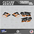 thumbnail image 3 of Kalair GFX Graphics Kit for Polaris ATV PREDATOR 500 (2002-2011) Future Series, 3 of 5