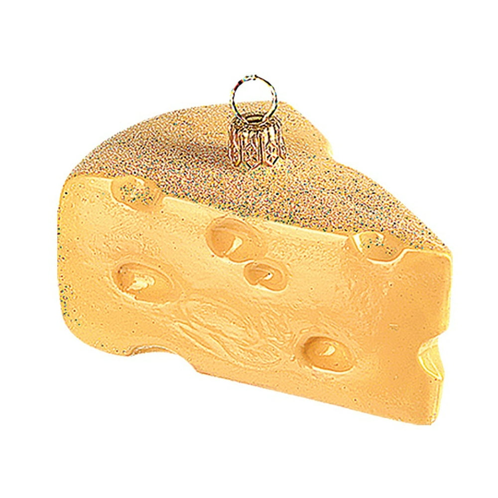 Swiss Cheese Polish Mouth Blown Glass Christmas Ornament ...