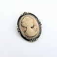 thumbnail image 5 of HOOUN Women Vintage Cameo Elegant Brooch Pin Antique Wedding Portrait Brooch Pin-lq@, 5 of 7