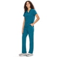 thumbnail image 3 of Set exfoliante COZYFIT de uniforme médico para mujer Caribbean Blue M, 3 of 9