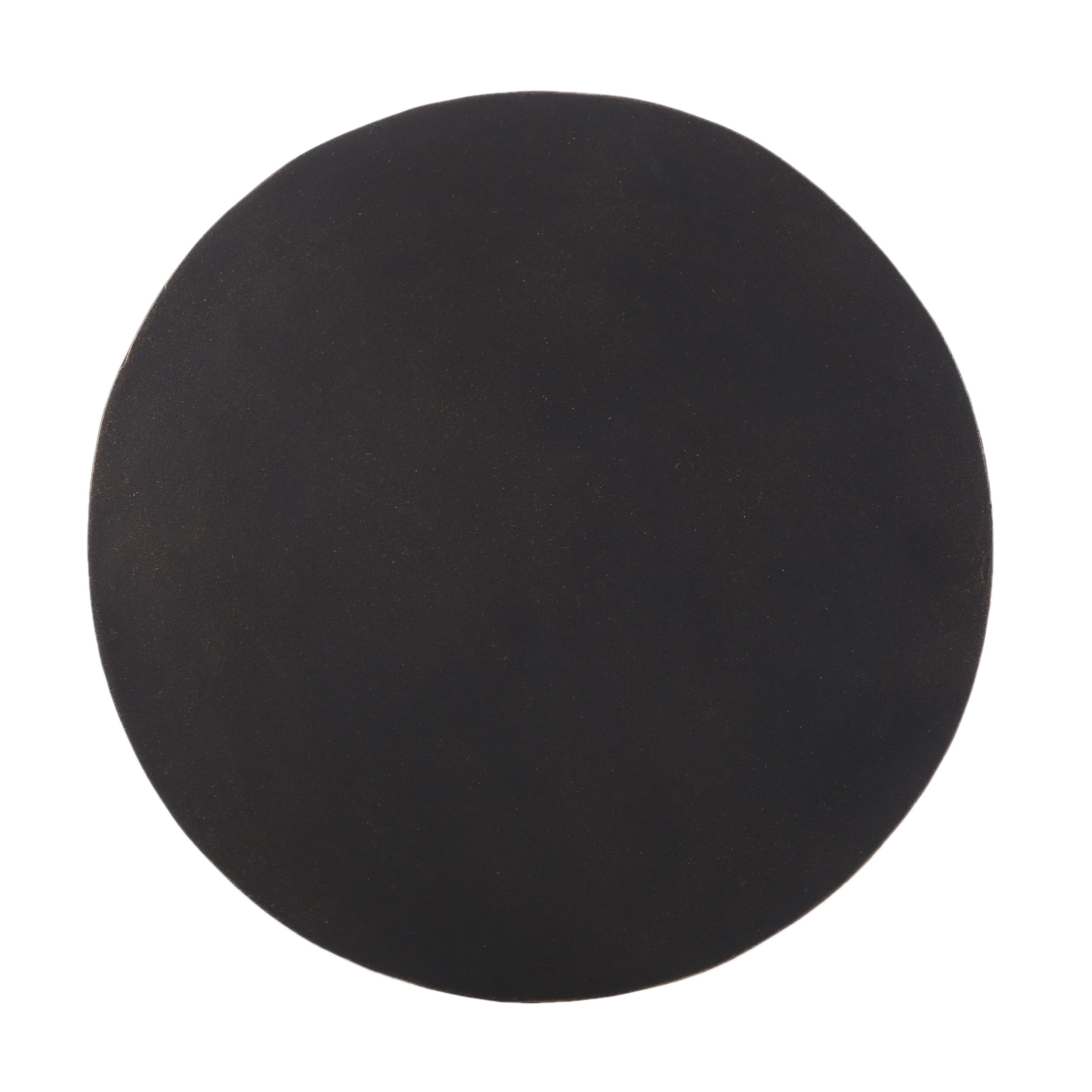 Outdoor Copper Tone Side Table, Lightweight Concrete Material for Patio Garden, Copper