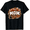 Black, variant on KeHetSoft Women's Football Cheer Mom Leopard Brush Cotton Graphic T-Shirt