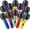 12, variant on Inflatable Microphones for Parties - (Pack of 12) 10-inch Neon Colors Blow Up Microphone for Kids & Adults, Party Favors, Giveaways, DJ-Props, Photo-Booth, Birthdays, Dance, Sing, Concert Decorations